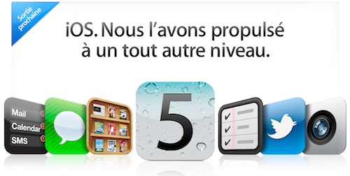 iOS 5 et iCloud : disponible le 12 Octobre
