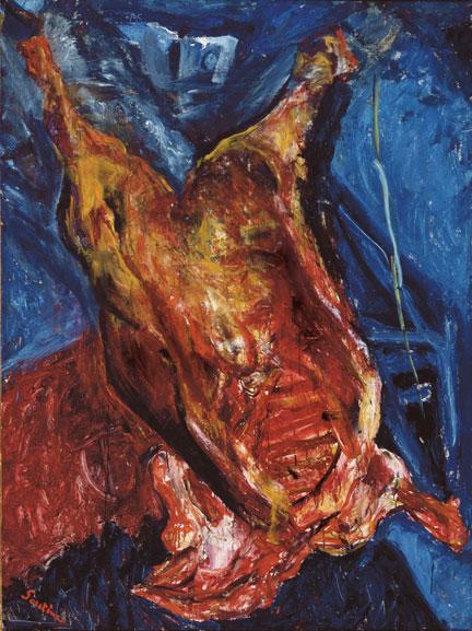 La « meat painting » ou  la peinture de la viande