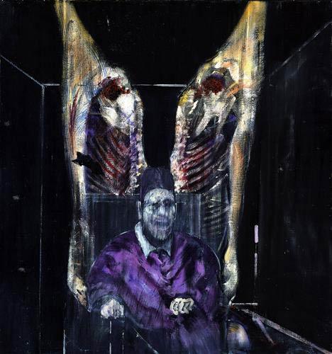 La « meat painting » ou  la peinture de la viande