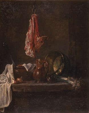 La « meat painting » ou  la peinture de la viande