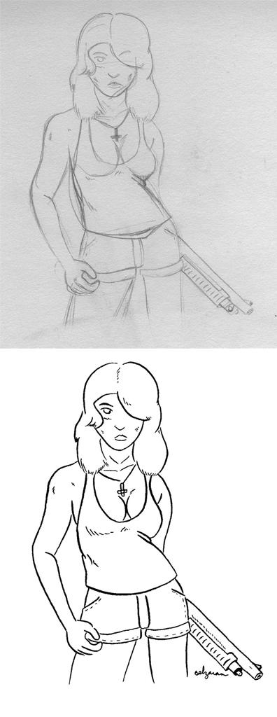 La Chasseuse d'Hommes - Croquis (1) couverture1_croquis.jpg