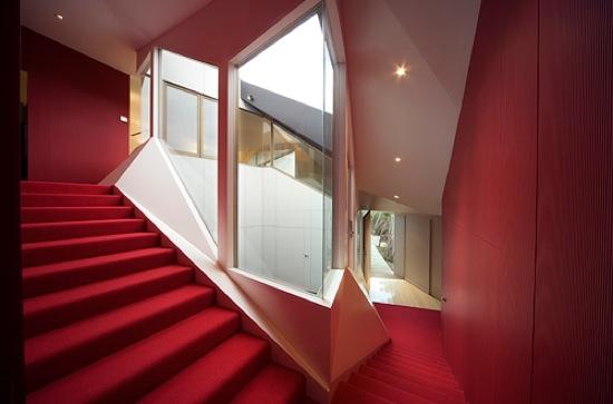 Klein Bottle House - escalier - McBride Charles Ryan - 1