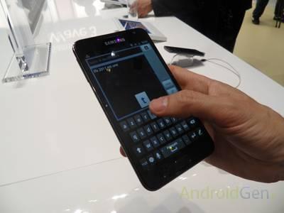 Galaxy Note de Samsung : entre smartphone et tablette