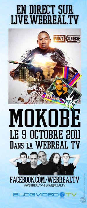 Mokobé, invité de la 4ème émission de la Webreal TV