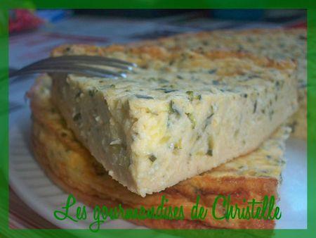 Moelleux chèvre courgette moelleux chèvre courgette