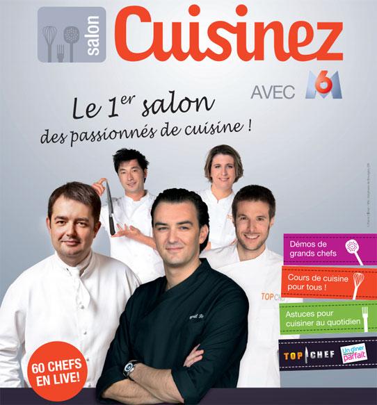 Nous avons testé le salon “Cuisinez avec M6″ Cuisinez avec M6