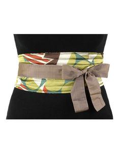 Petites nouveautés d'automne : Passer'ailes, Karuni, la Vie devant Soie, Soieries du Mékong, l'Esprit Crafteuse ... ceinture_Sinat