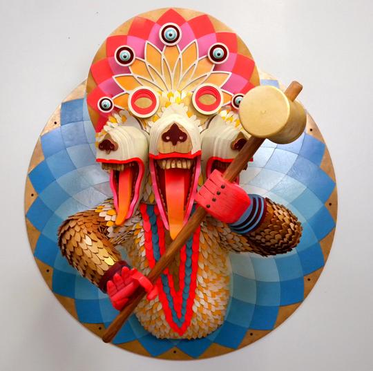 © AJ Fosik 2011 - Totem Sculpture by AJ Fosik