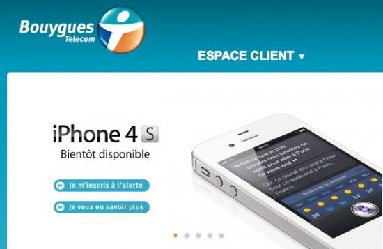 Apple iPhone 4S Bouygues Telecom