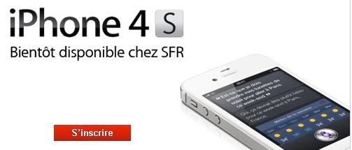 Apple iPhone 4S SFR
