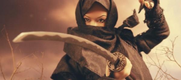 ninja ninja 600x265 Un hommage aux Ninjas en stop motion