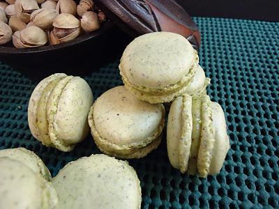 Macarons à la pistache