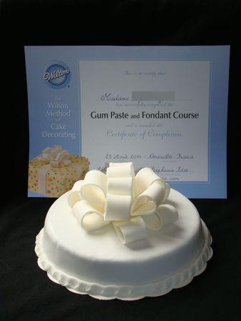 Les prochains cours -formation Wilton : pâte à sucre, poche à douille, personnage Cours Wilton numéro3