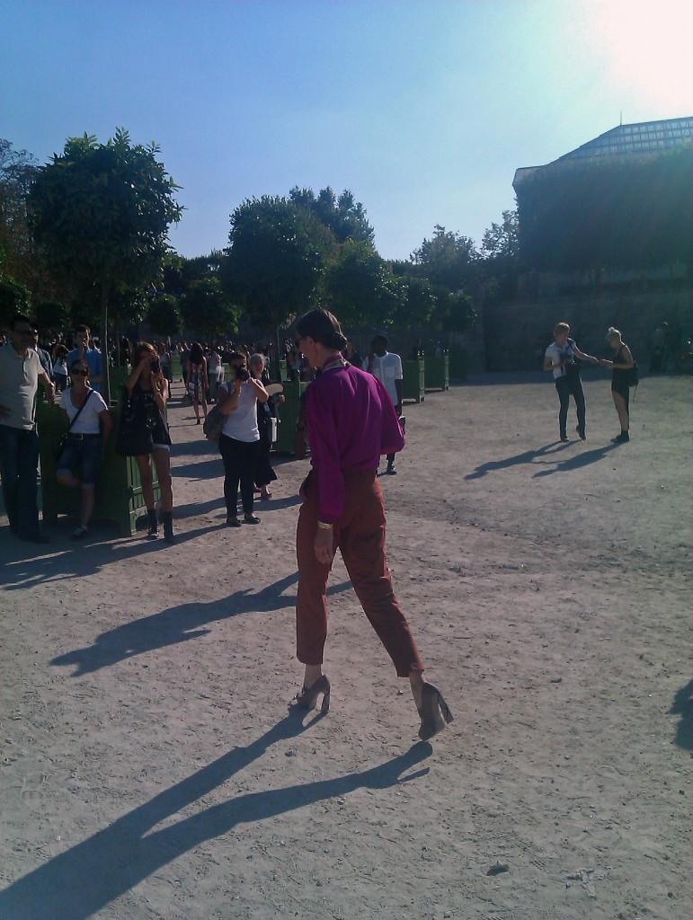 Tuileries fashion week