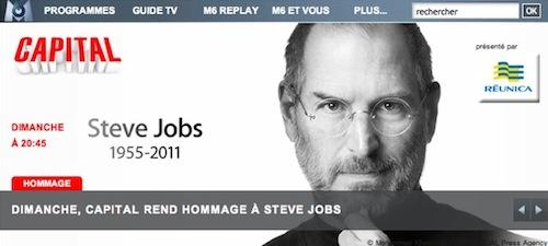 {Vidéo} Reportage de Steve Jobs dans Capital sur M6