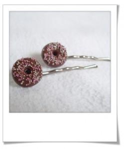 donut_barettes_fimo Barettes donuts