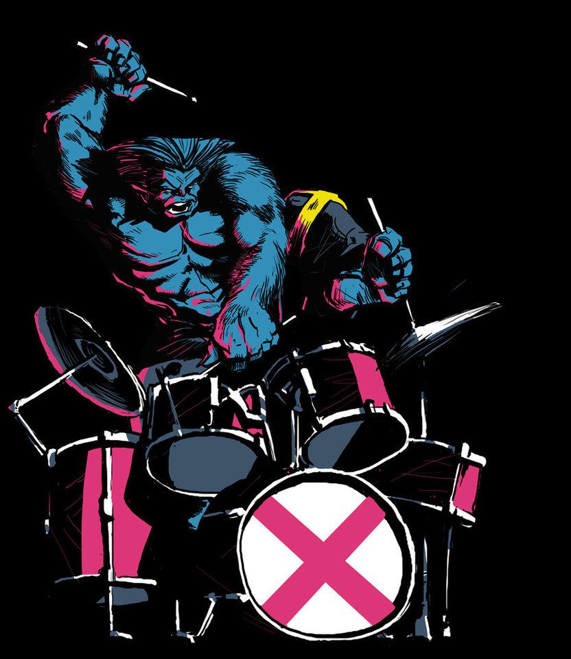 X-Rock: le rock band des X-Men