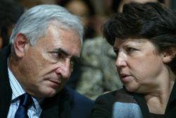 Dominique Strauss-Kahn a voté Martine Aubry Dominique Strauss-Kahn a voté Martine Aubry