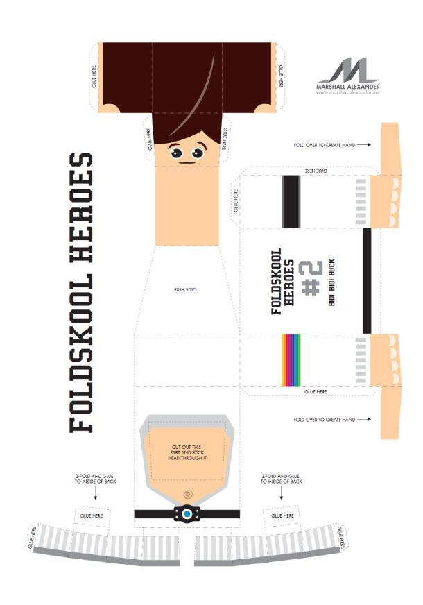 Blog_Paper_Toy_papertoys_Foldskool_Heroes_template_Bidi_Bidi_Buck_prev Foldskool Heroes – Marshall Alexander (x13)