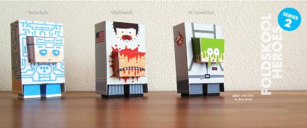 Blog_Paper_Toy_papertoys_Foldskool_Heroes_s2 Foldskool Heroes – Marshall Alexander (x13)