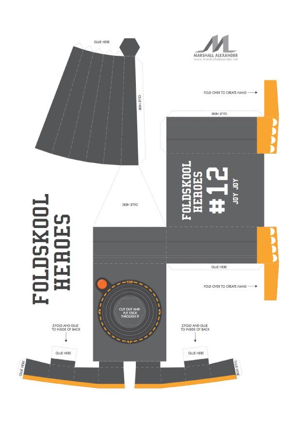 Blog_Paper_Toy_papertoys_Foldskool_Heroes_template_Joy_Joy_prev Foldskool Heroes – Marshall Alexander (x13)