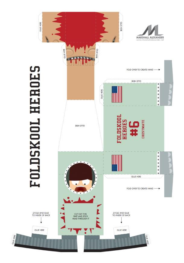 Blog_Paper_Toy_papertoys_Foldskool_Heroes_template_Chestmate_prev Foldskool Heroes – Marshall Alexander (x13)
