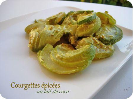 Courgettes épicées au lait de coco (plat indien) courgettes au lait de coco (scrap2)