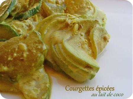 Courgettes épicées au lait de coco (plat indien) courgettes au lait de coco (scrap1)