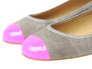 1 (2) Ballerines Bicolores