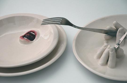 © Ronit Baranga 2011 - Strange Dishes Sculpture by Ronit Baranga