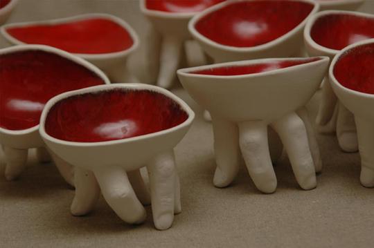 © Ronit Baranga 2011 - Strange Dishes Sculpture by Ronit Baranga