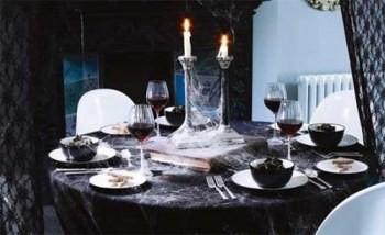 halloween,décoration table,insolite