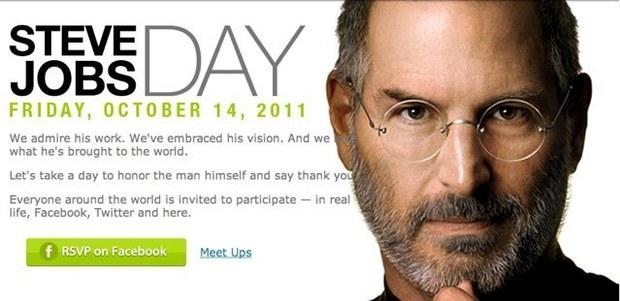 Rendrez-vous hommage à Steve Jobs, vendredi 14 octobre?...