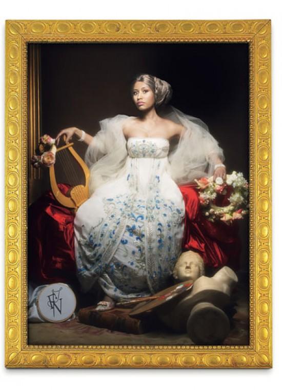Ncki Minaj joue les Marie Antoinette dans W magazine (nov 2011)