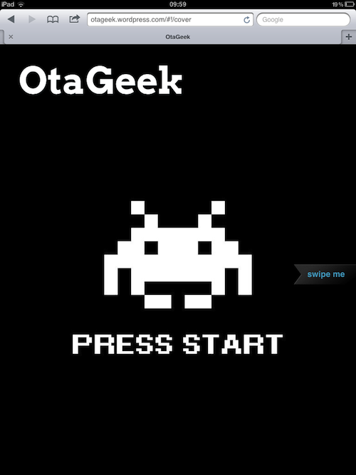 Otageek aussi sur iPad!