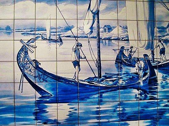 La Venise du Portugal aveiro azulejos