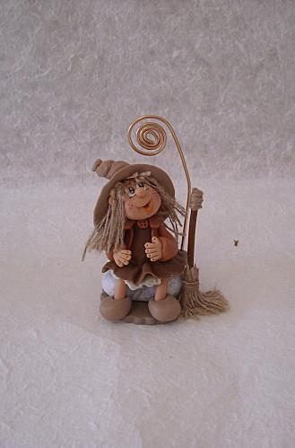 porte-photo ou mémo avec petite sorcière Photo 024-copie-2