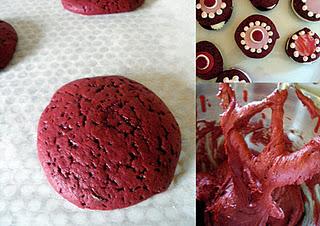 Red-Velvet Whoopies