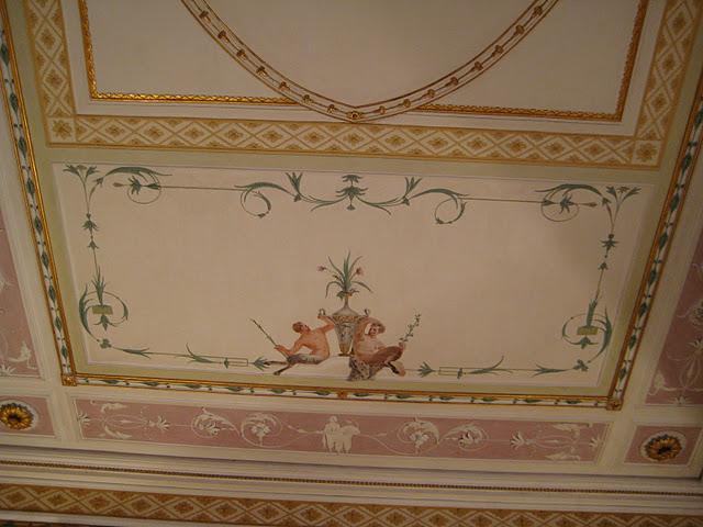 Palazzo Mangilli-Valmarana - détails de quelques plafonds et murs