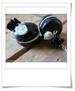 macarons_reglisses_fimo Macarons au réglisse fimo