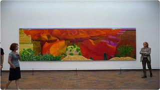 David Hockney, dessins sur Ipad et Grand Canyon,  Louisiana Museum, Danemark