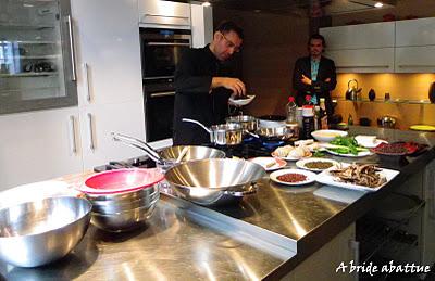 Village de chefs, atelier de Nicolas Vienne sur la cuisine de Shangaï