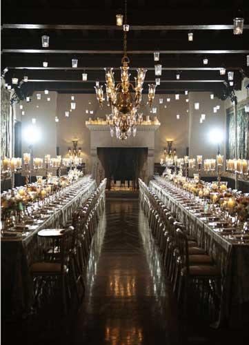 bougies-plafond-mariage La follie des bougies pour mon mariage!