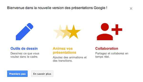 google presentation Google Présentation: la collaboration en temps réel et plus de 60 nouvelles fonctionnalités