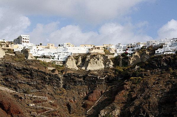 Falaises de Santorin Falaises de Santorin