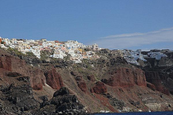 Falaises de Santorin Falaises de Santorin