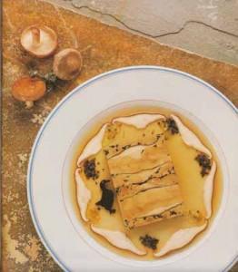 Foie gras de canard truffé aux lentins de chêne