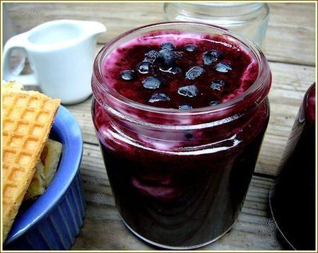 Petits Cakes aux myrtilles veriines aux myrtilles