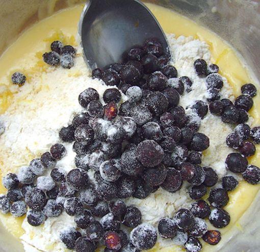 Petits Cakes aux myrtilles 2