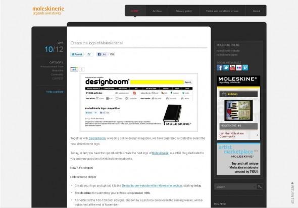 moleskinerie Compet’ logo Moleskinerie